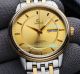 Copy Omega Men Yellow Face 2-Tone Yellow Gold Strap Yellow Gold Bezel Watch 40mm (9)_th.jpg